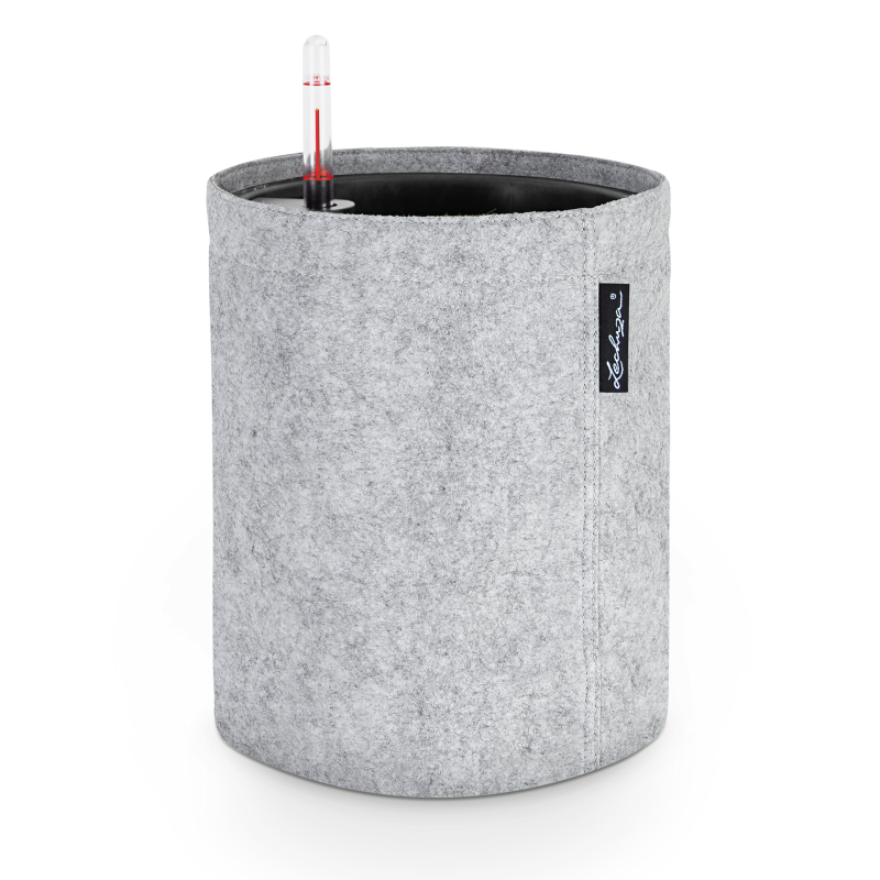 Lechuza Trendcover Filc 32 planter light gray