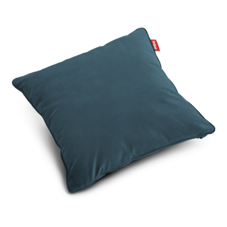  Fatboy Original Slim Velvet Petrol Pouf + FREE Cushion - 2