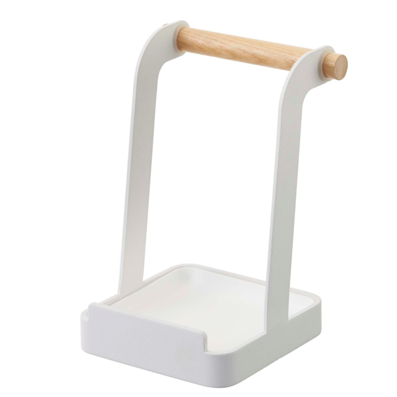  Yamazaki Tosca kitchen utensil stand, white
