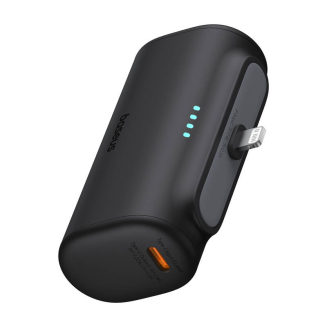 Powerbank BASEUS Compact 5000mAh 20W Lightning (czarny) - 4