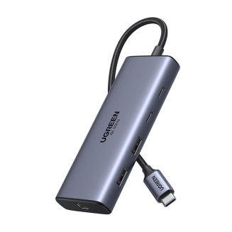 Hub USB-C UGREEN CM639 10-portowy PD 100W - 2