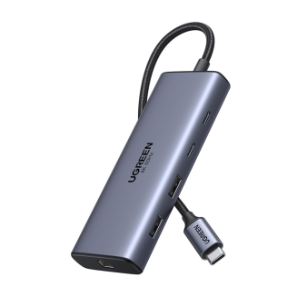 Hub USB-C UGREEN CM639 10-portowy PD 100W - 2