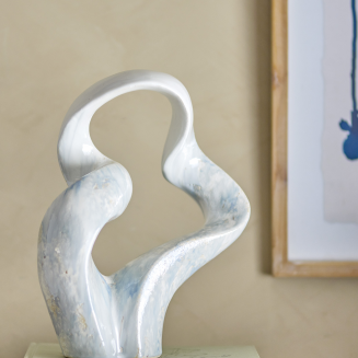 Rzeźba Bloomingville Rouyi Deco Grey 34 cm - 5