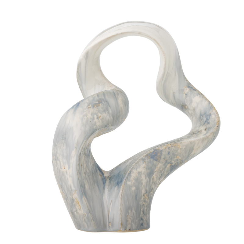  Bloomingville Rouyi Deco Gray sculpture 34 cm