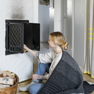 Koc Lapuan Kankurit KAAMOS white-black 150x200 cm - 7