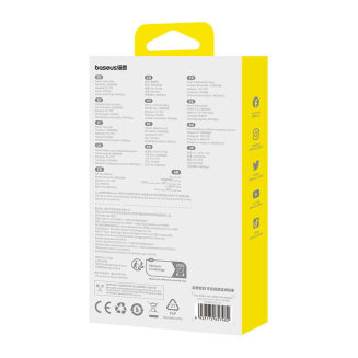 Kabel USB Baseus Free2Pull Mini USB-C do USB-C 60W, 1m (niebieski) - 7