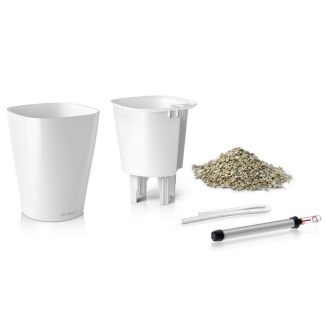  Lechuza Deltini planter, white gloss - 2