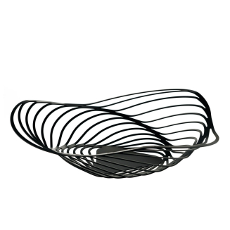 Alessi Trinity fruit platter, black, 43 cm - 3
