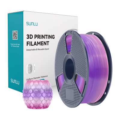  Filament SUNLU PLA 1.75mm 1kg Rainbow 03 (transparent)