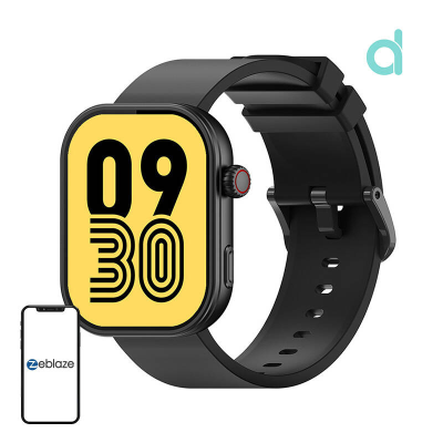  ZEBLAZE Btalk Plus Smartwatch (Black)