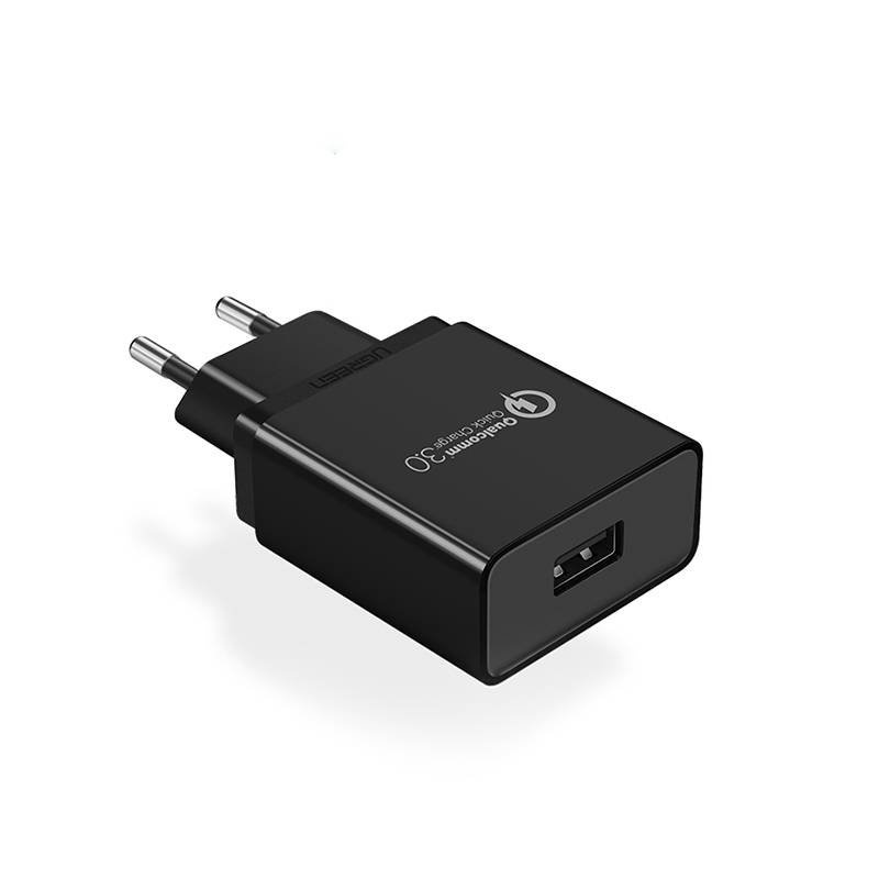  UGREEN CD122 18W QC3.0 USB-A Wall Charger (Black)
