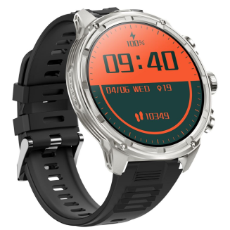 Smartwatch Gravity Srebrny Pasek + Bransoleta GT41-3 - 11