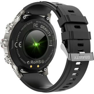Smartwatch Gravity Srebrny Pasek + Bransoleta GT41-3 - 13