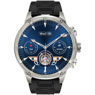Smartwatch Gravity Srebrny Pasek + Bransoleta GT41-3 - 7