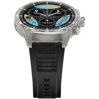 Smartwatch Gravity Srebrny Pasek + Bransoleta GT41-3 - 9