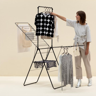 Suszarka na pranie Brabantia Hangon 25 m z drążkiem Black - 7