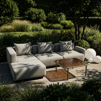 Stolik ogrodowy SACKit Mollis Coffee Table Renesse Olive - 3