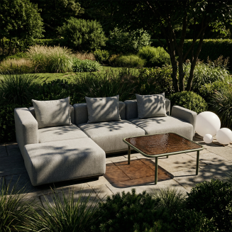 Stolik ogrodowy SACKit Mollis Coffee Table Renesse Olive - 3