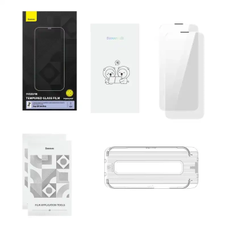  BASEUS Corning Tempered Glass for iPhone 14 Pro - 7