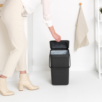 Kosz do segregowania Brabantia Sort&Go 25l szary - 9
