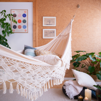 Zestaw do montażu hamaków La Siesta CasaMount Beige - 8