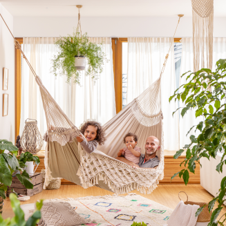 Zestaw do montażu hamaków La Siesta CasaMount Beige - 7