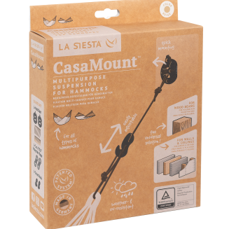 Zestaw do montażu hamaków La Siesta CasaMount Beige - 9