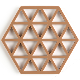 Podkładka pod naczynia Zone Denmark Triangles Terracotta 16x14 cm - 5