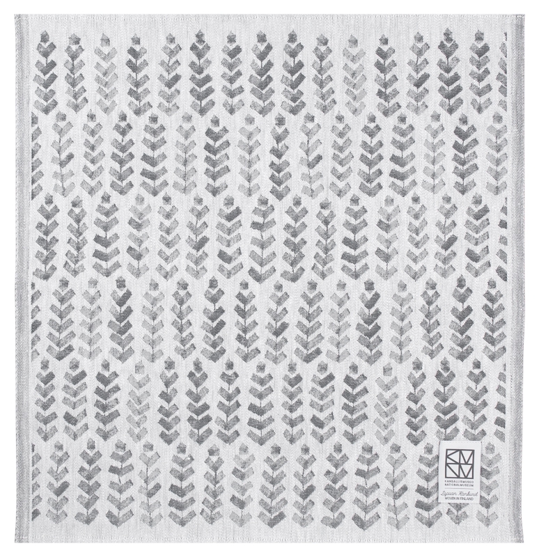  Lapuan Kankurit RUUSU X HVITTRÄSK sauna underlay white-gray 60x60 cm