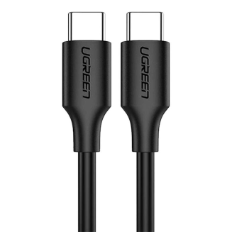 Kabel UGREEN US286 USB-C-USB-C 1m 60W (czarny) - 2