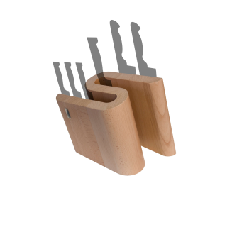 Blok magnetyczny z drewna bukowego S Artelegno Grand Prix - 2
