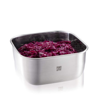 GEFU | Stalowy pojemnik kwadratowy PROVIDO 900 ml - 7