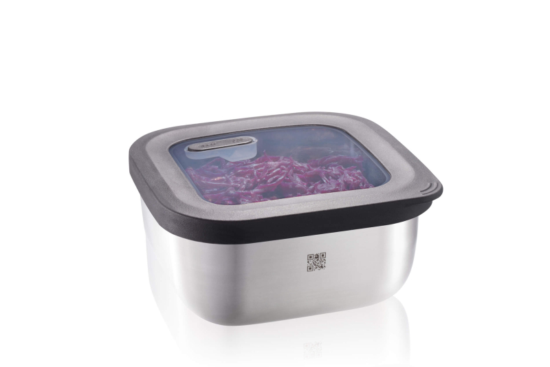  GEFU | PROVIDO square steel container 900 ml