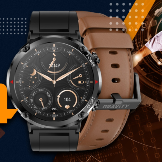 Smartwatch Gravity GT21-4 + Czarny Pasek Silikonowy - 10