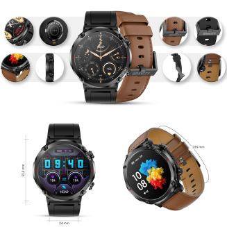 Smartwatch Gravity GT21-4 + Czarny Pasek Silikonowy - 11