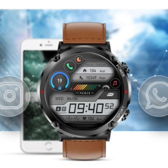 Smartwatch Gravity GT21-4 + Czarny Pasek Silikonowy - 13