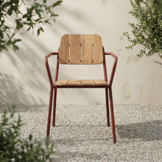 Krzesło ogrodowe SACKit Kirra Patio Chestnut - 5