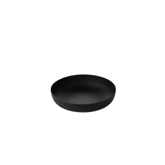 Misa na owoce i przekąski Alessi Texture czarna 21 cm - 2