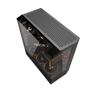  DARKFLASH DY460 computer case + 4 ARGB fans (black) - 2