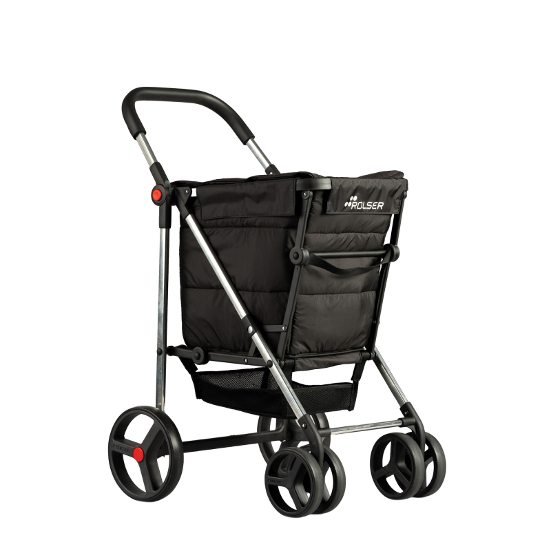 Wózek zakupowy Rolser Basket Polar 4B Negro