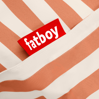 Pufa Fatboy Original Outdoor Stripe Orange Creme 180x140 cm - 3