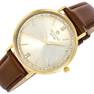 Zegarek Damski Giewont Sapphire Złoty GW5390-A3 - 3