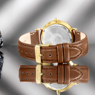 Zegarek Damski Giewont Sapphire Złoty GW5390-A3 - 8