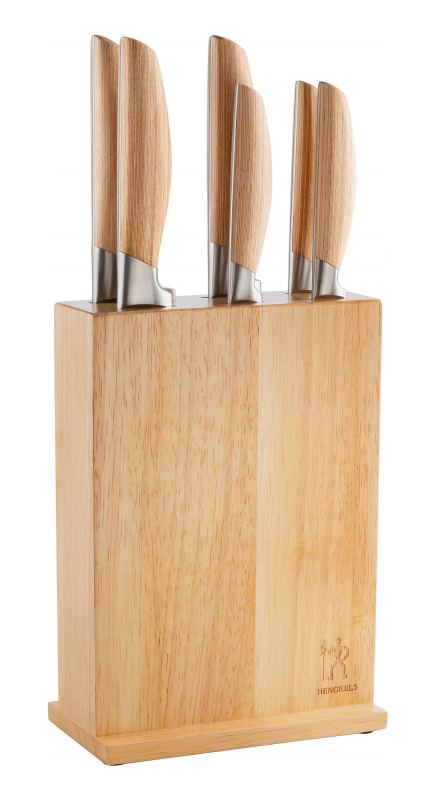 Zestaw 6 noży w bloku Henckels by Zwilling Pakka