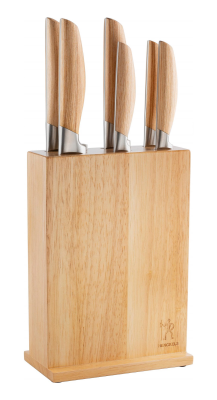 Zestaw 6 noży w bloku Henckels by Zwilling Pakka