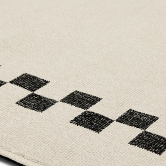 Dywan outdoorowy Fatboy Carpretty Catwalk Check Creme 80x200 cm - 3