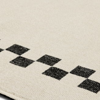 Dywan outdoorowy Fatboy Carpretty Catwalk Check Creme 80x200 cm - 3