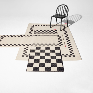  Fatboy Carpretty Catwalk Check Creme outdoor rug 80x200 cm - 4