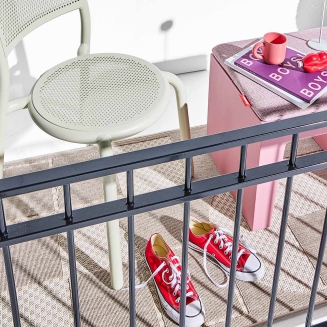 Dywan outdoorowy Fatboy Carpretty Catwalk Check Creme 80x200 cm - 7