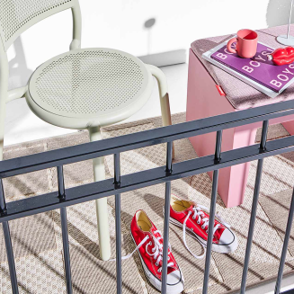 Dywan outdoorowy Fatboy Carpretty Catwalk Check Creme 80x200 cm - 7